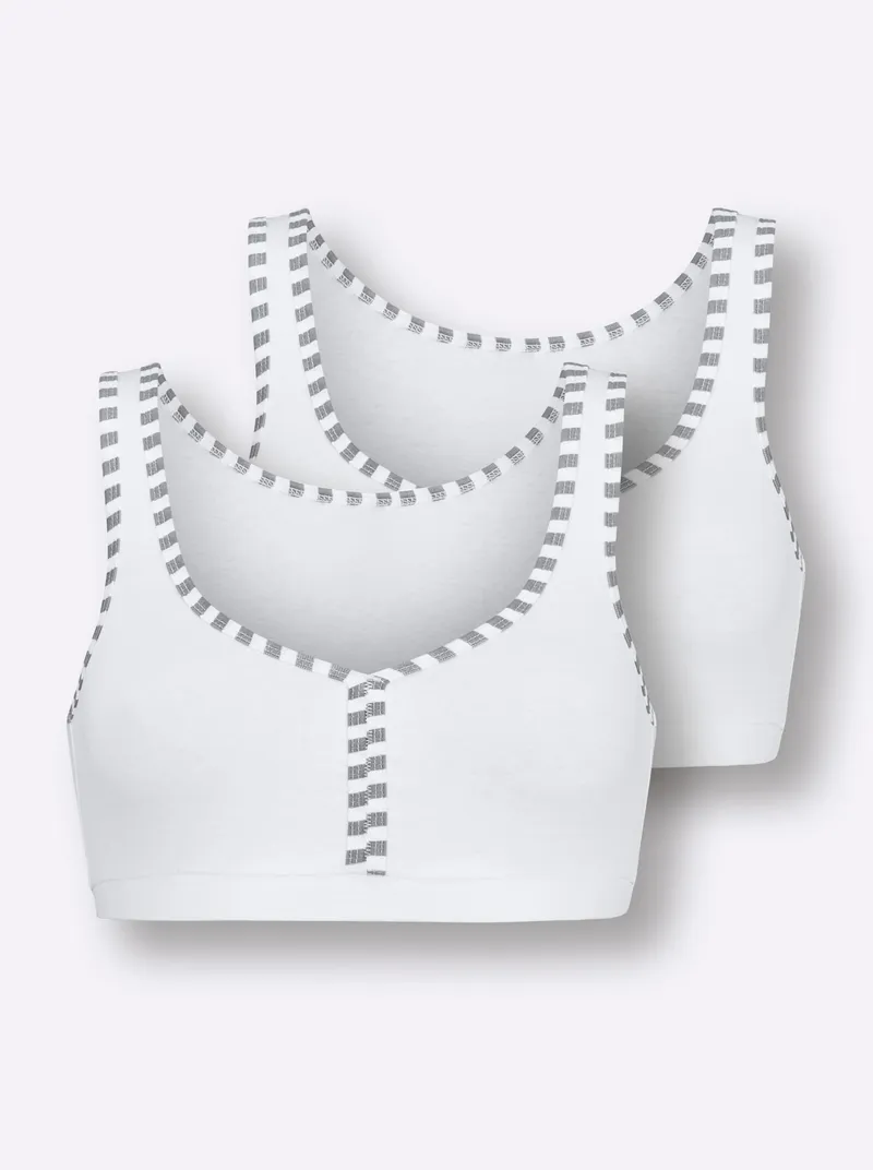 wäschepur Bustier weiß, Weiß, – Produktbild 2 von 3