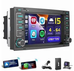 ESSGOO Für VW T5 Multivan Transporter Touareg Autoradio Android 15 Autoradio (RDS, Digitalradio (DAB), FM) – Produktbild 1 von 1