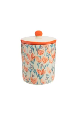 Tranquillo Aufbewahrungsdose DOUCEUR FLORALE - blau – Produktbild 1 von 1