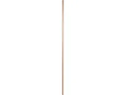 Besenstiel aus Holz, mit Konus, ohne Aufhängungsloch, 130 cm – Produktbild 1 von 1