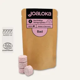 Joaloka Joaloka 4 Badreiniger-Tabs - Nachfüllpack - ergibt 2 Liter Reiniger (4 x 500 ml) – Produktbild 1 von 1