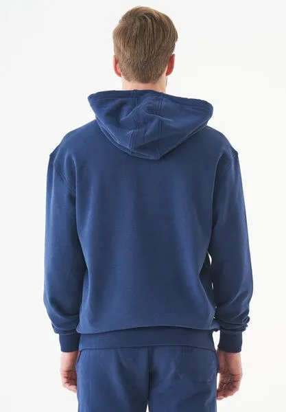 ORGANICATION ORGANICATION ESSENTIALS-HALKI-Unisex Soft Touch Hoodie aus Bio-Baumwolle, Navy, – Produktbild 4 von 4