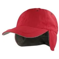 Atlantis Headwear Atlantis Headwear Atlantis Outdoor-Wintercap mit Ohrenklappen Fleece Wintercap Basecap Kappe, Rot, – Produktbild 1 von 1