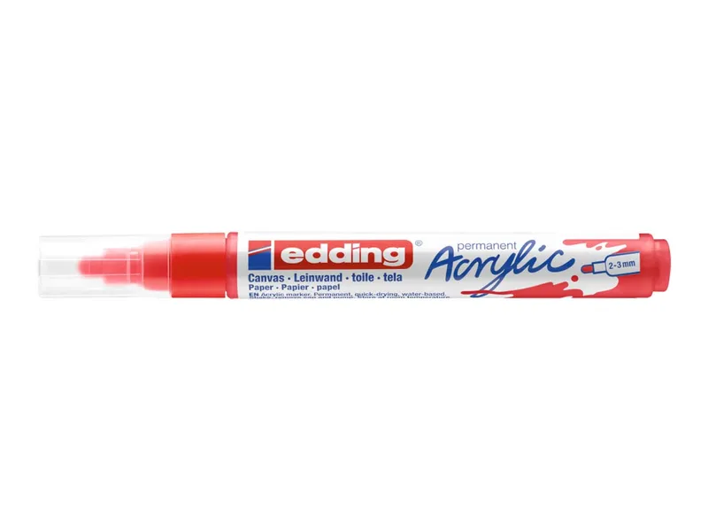 Edding Edding Acrylmarker "Acrylic 5100" Rundspitze mittel, Rot, – Produktbild 1 von 1