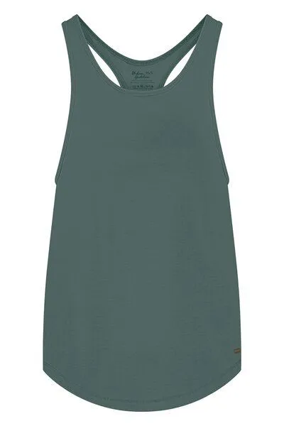 Urban Goddess Urban Goddess Maya Loose Fit Yoga Top, Forest (grün), – Produktbild 4 von 4
