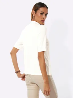 Witt Stehkragenshirt ecru – Produktbild 1 von 1