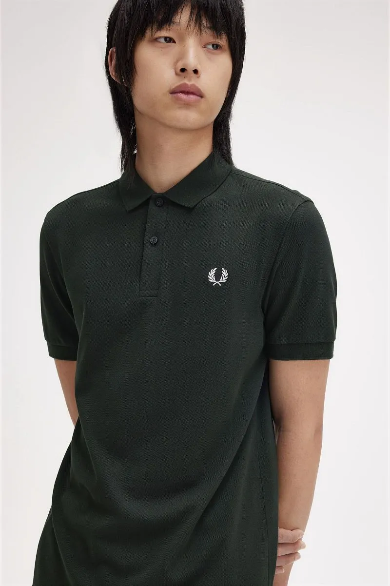 Fred Perry Fred Perry Polo M6000 Dunkelgrün V10 - Größe S, Grün, – Produktbild 1 von 3