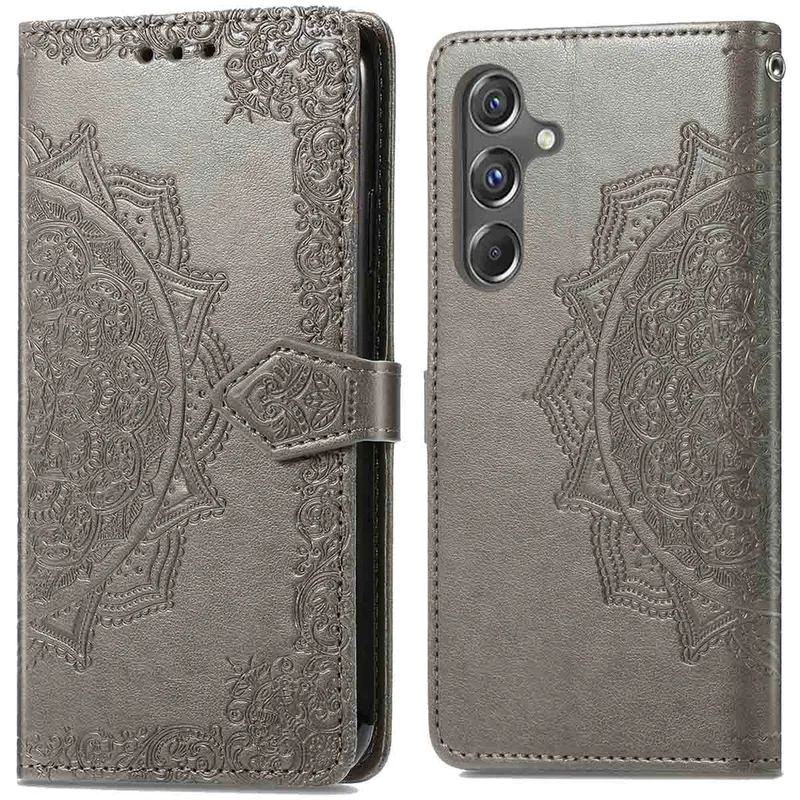 imoshion imoshion Mandala Klapphülle für das Samsung Galaxy A15 (5G/4G), Grau, – Produktbild 1 von 1