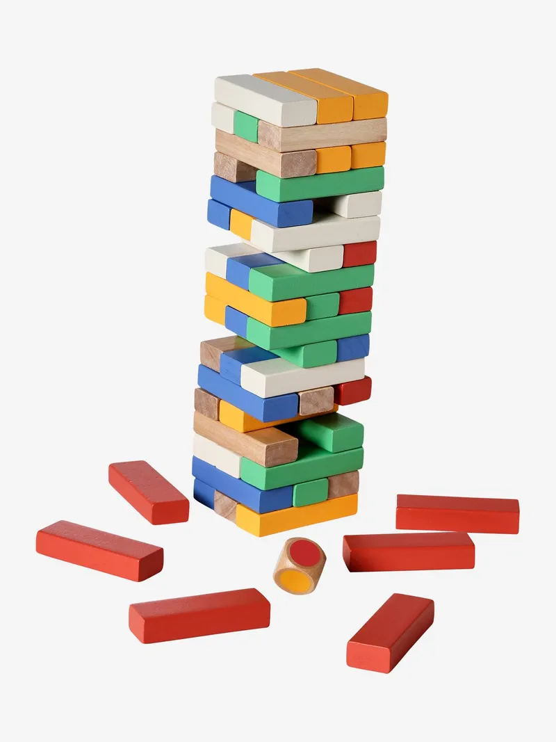 Vertbaudet Kinder Geschicklichkeitsspiel, Braun, – Produktbild 2 von 3