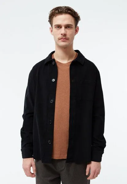 Givn Berlin Givn Berlin Overshirt GBCURT aus Bio-Baumwollcord, Black, – Produktbild 1 von 4