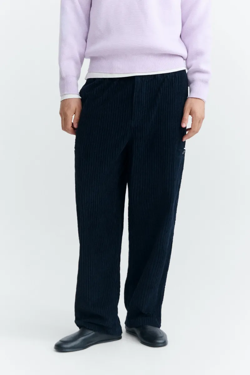 thinking mu Thinking MU Herren vegan Cargohose Maxwell Navy, Blau, – Produktbild 2 von 2