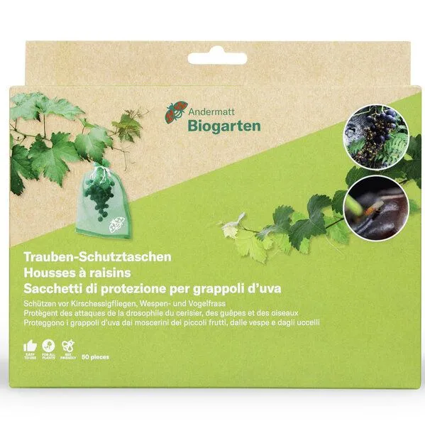 Andermatt Biogarten Andermatt Biogarten Trauben-Schutztaschen – Produktbild 3 von 3