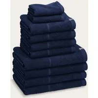 Kushel Towels Kushel Towels The Family Set - Handtuch SET aus Biobaumwolle und Holzfaser, Ocean blue, – Produktbild 1 von 1
