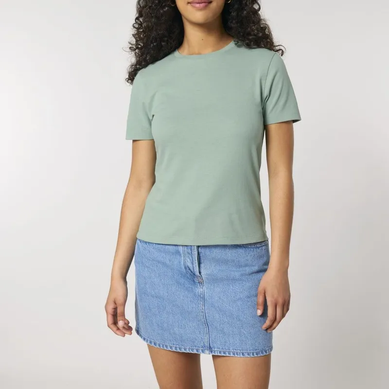 UNIPOLAR UNIPOLAR Slim-Fit T-Shirt Ellis, Aloe, – Produktbild 1 von 1