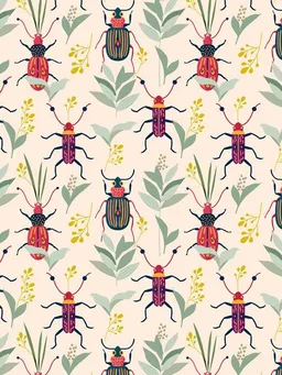 Photocircle Photocircle Poster / Leinwandbild - Summer Bugs – Produktbild 1 von 1