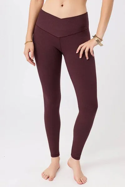 mandala Mandala Wrap Legging, Ruby (weinrot), – Produktbild 1 von 3