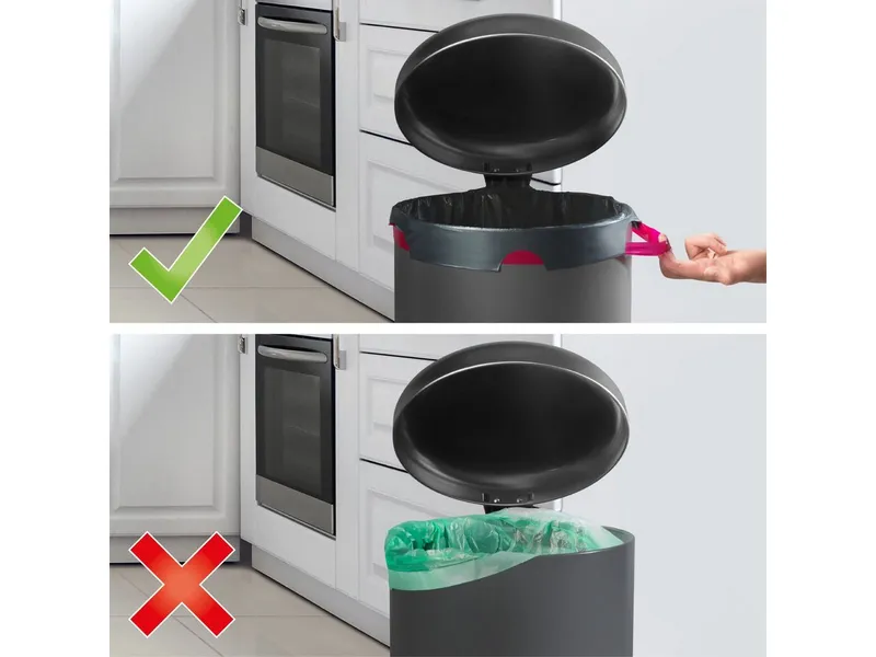 Swirl Swirl Müllbeutel mit Fixierband, reißfest & dicht, 30 l, 10 Stk. – Produktbild 4 von 6