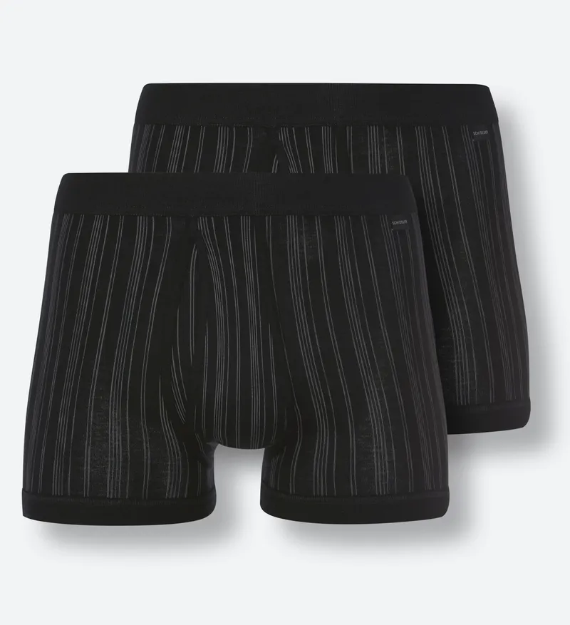 Schiesser Hose kurz, Schwarz, – Produktbild 1 von 2