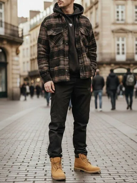 Will's Vegan Shop Will's Vegan Shop Dock-Boots Veganes Wildleder Herren, Hellbraun veganes wildleder, – Produktbild 1 von 3