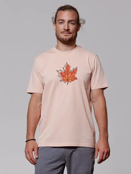 watapparel watapparel T-Shirt Unisex Herbst, Fraiche peche, – Produktbild 1 von 4