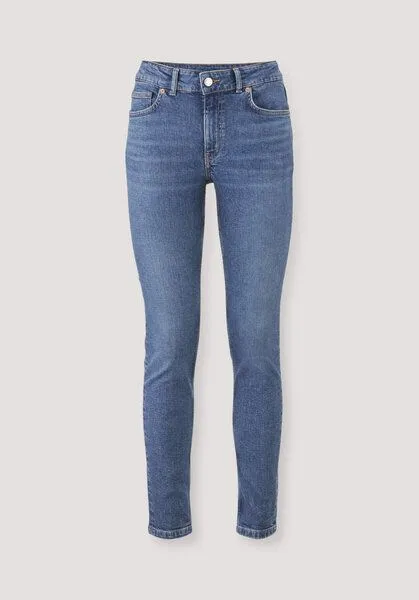 hessnatur hessnatur Jeans LINA Mid Rise Skinny aus Bio-Denim, Blue, – Produktbild 4 von 4