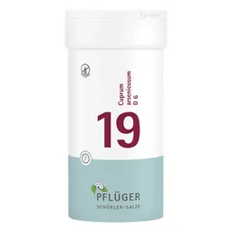 Biochemie Pflüger Schüßler-Salze Biochemie Pflüger 19 Cuprum arsenic.D 6 Tbl. – Produktbild 1 von 1
