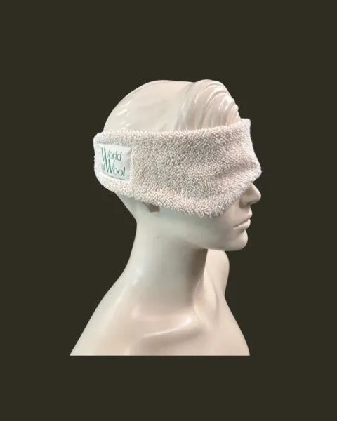Das BaumwollnestⓇ Das BaumwollnestⓇ - Schlafmaske, Naturweiß, – Produktbild 3 von 4