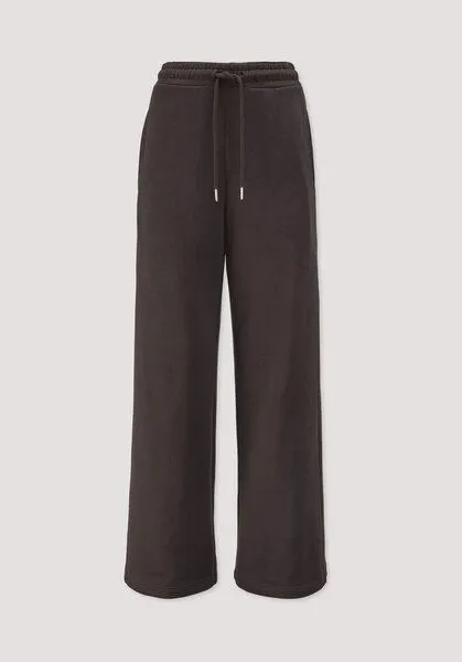 hessnatur hessnatur Sweathose Wide Leg Relaxed aus Bio-Baumwolle mit Recycling-Baumwolle, Espresso, – Produktbild 3 von 3