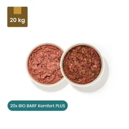 haustierkost.de haustierkost.de Bio BARF Komfort PLUS Frostfutter 20 x 1 kg – Produktbild 1 von 1