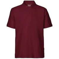 Neutral Neutral® Herren Unisex Poloshirt Pique Polo, Bordeaux, – Produktbild 1 von 1