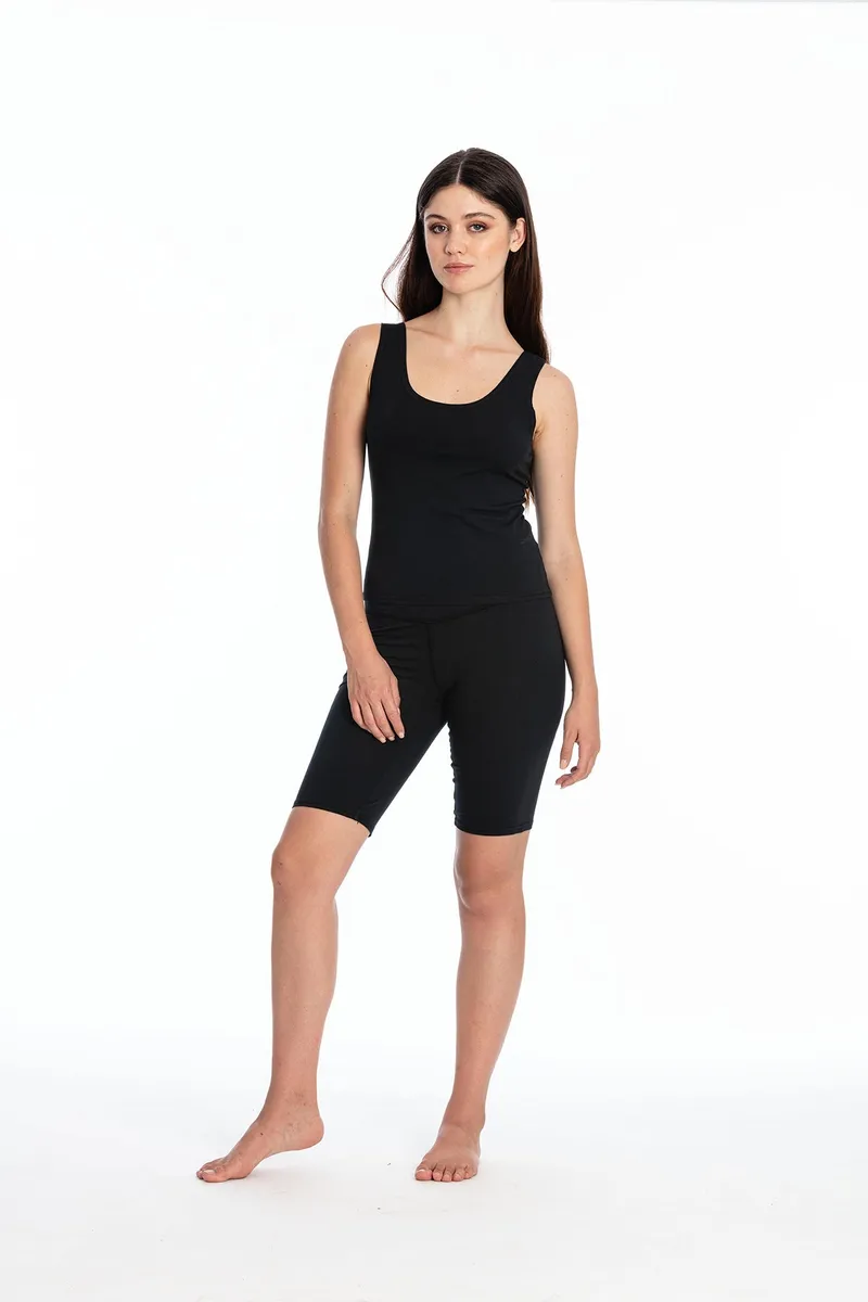 RAVENS VIEW IBIZA RAVENS VIEW IBIZA Damen vegan Top Goa Schwarz, Schwarz, – Produktbild 1 von 2