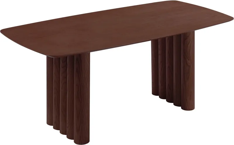 OTTO home Esstisch Sacy, FSC-zertifizierter Esche, Schweizer Kante, Breite 180 cm, Braun, – Produktbild 2 von 5