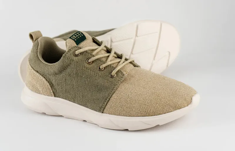 8000kicks EU 8000kicks EU Herren vegan Sneaker Explorer V2, Beige, – Produktbild 2 von 2