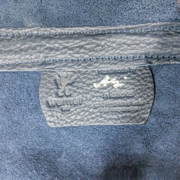 Werner 1911 Werner 1911 Tote Bag aus Bioleder – Tanstein Premium, Dunkelblau, – Produktbild 2 von 4