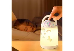 SUPPOU LED Nachtlicht LED Nachttischlampe Touch Dimmbar Kinderzimmer Akku Nachtlicht Einhorn, LED fest integriert, Dimmbar Timer Kabellos – Produktbild 1 von 1