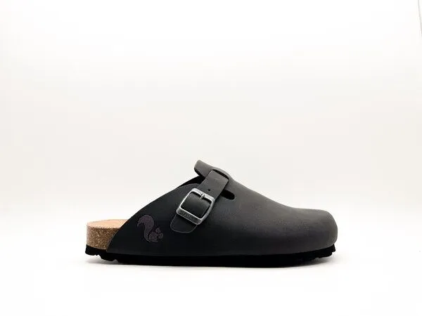 thies Vegane thies Eco Bio Clogs, Obsidian grey, – Produktbild 2 von 4