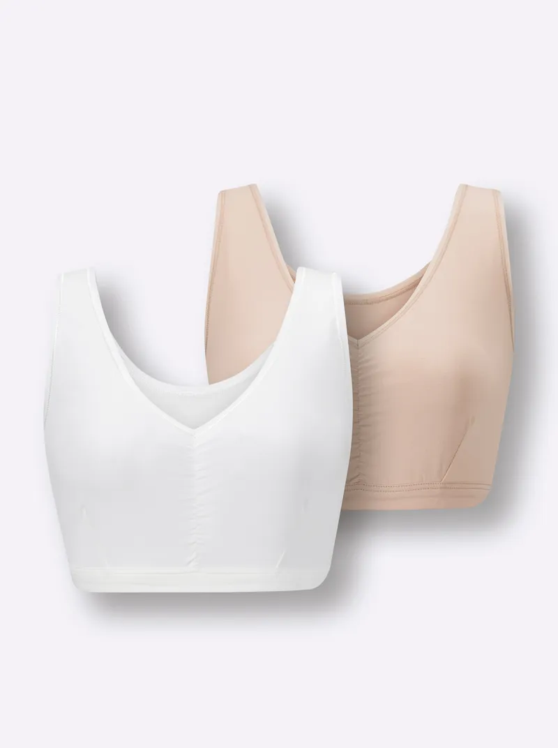 wäschepur Bustier, Camel + champagner, – Produktbild 2 von 3