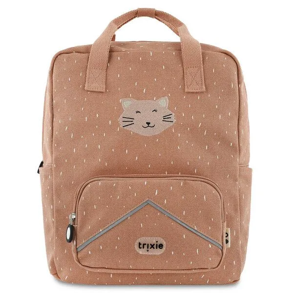TRIXIE Trixie - großer Kinderrucksack mit Tiermotiv, Mrs. cat, – Produktbild 2 von 3