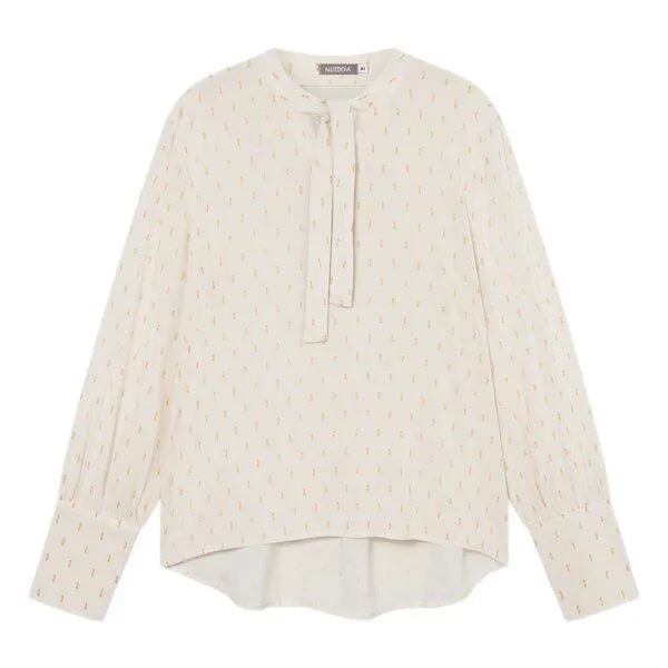 WiDDA WiDDA Langarm-Bluse BANDA, Creme gold, – Produktbild 1 von 4