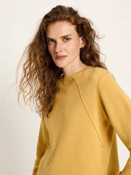 LANIUS LANIUS Pullover in Punto Milano, Honey, – Produktbild 3 von 4