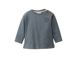 People Wear Organic People Wear Organic Langarm-Shirt schieferblau 86/92 – Produktbild 1 von 1