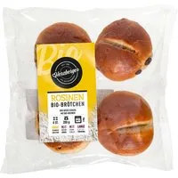 Herzberger Herzberger Bio-Rosinenbrötchen zum Aufbacken, 4er-Pack, 280 g – Produktbild 1 von 1