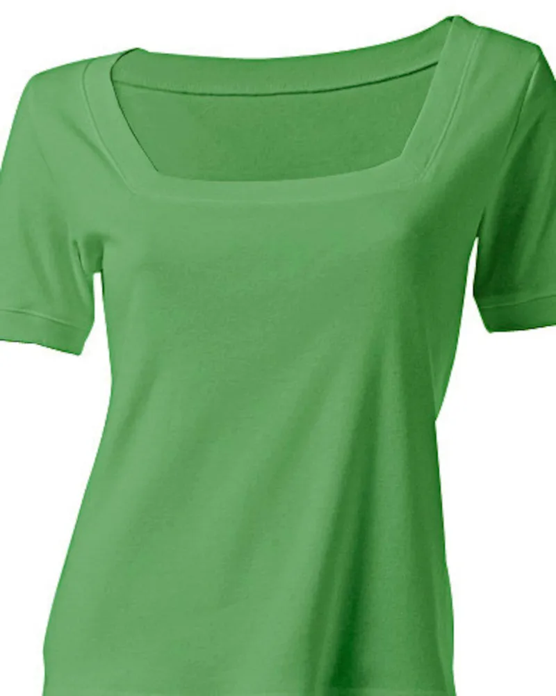 heine Shirt grün, Grün, – Produktbild 1 von 2