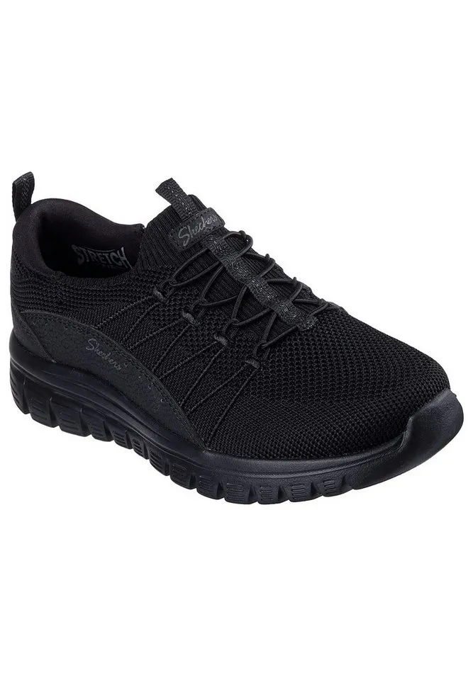 Skechers Skechers GRACEFUL PICTURE PERFECT Sneaker, Schwarz, – Produktbild 2 von 8