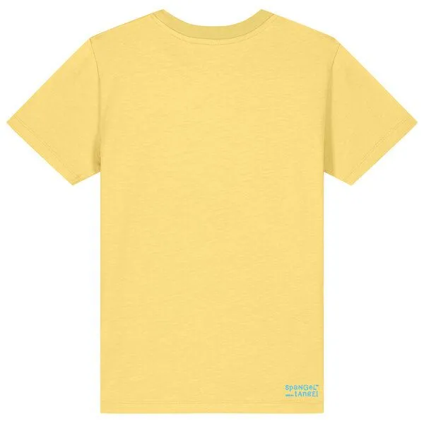 Spangeltangel Spangeltangel Kinder-Sweatshirt "Axolotl", Gelb, – Produktbild 3 von 3
