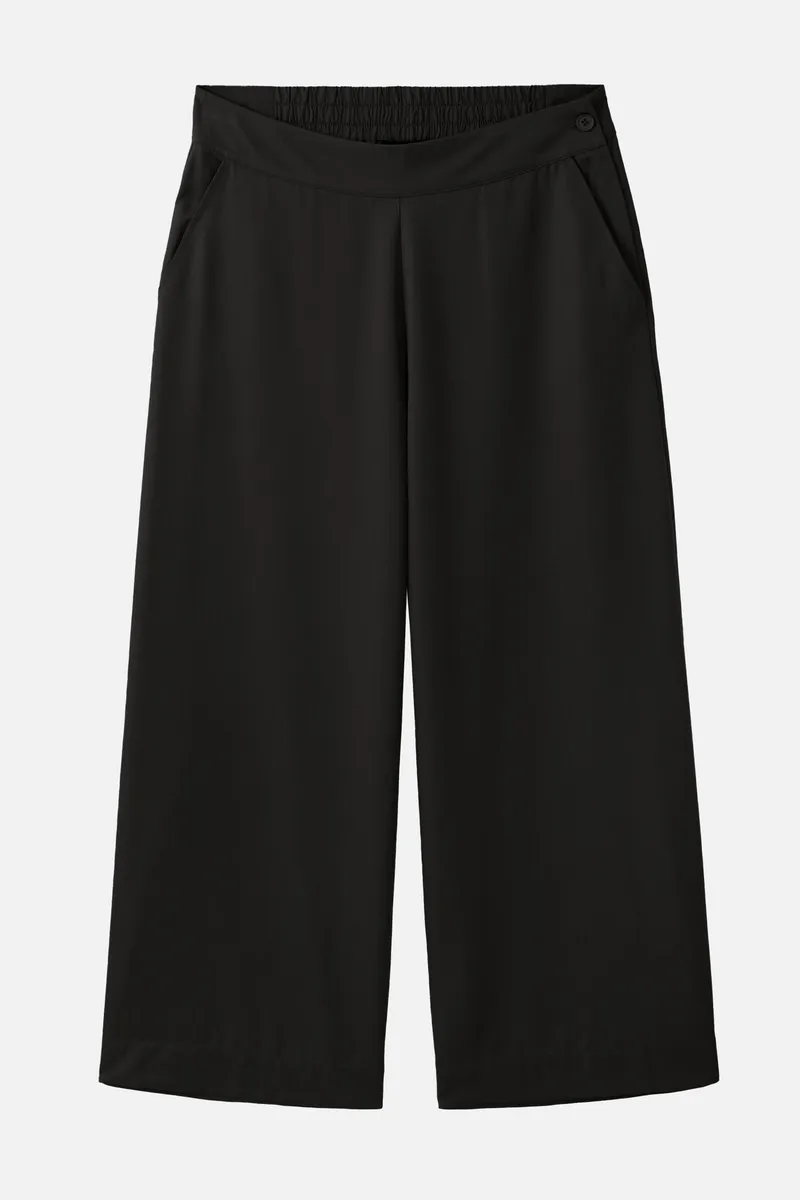 recolution Recolution Damen vegan Hose Pilea Schwarz, Schwarz, – Produktbild 1 von 1