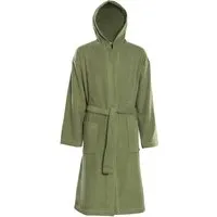 Living Crafts LIVING CRAFTS - Home Bademantel - Khaki (100% Bio-Baumwolle), Nachhaltige Mode, Bio Bekleidung, Khaki, – Produktbild 1 von 1