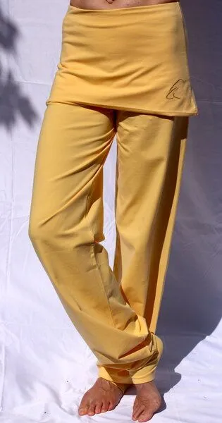 ESPARTO ESPARTO Yogahose Sooraj, Mangogelb, – Produktbild 2 von 4