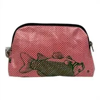 Beadbags Beadbags Kleine Kosmetiktasche Ri30 recycelter Reissack, Rosa kariert, – Produktbild 1 von 1