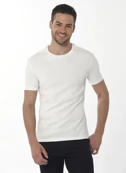 ORGANICATION ORGANICATION Geripptes T-Shirt aus Bio-Baumwolle – Produktbild 1 von 1